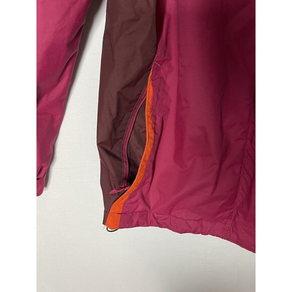 WOMEN COLUMBIA INTERCHANGE JACKET OUTER LINED SHELL OMNI SHIELD HOOD SKI RAIN L - Picture 11 of 16